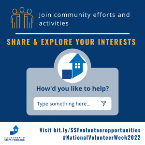 Share how you’d like to help in our community
